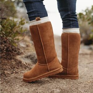 NWT Bear Paw Elle Tall Wide Hickory Boots sz 8